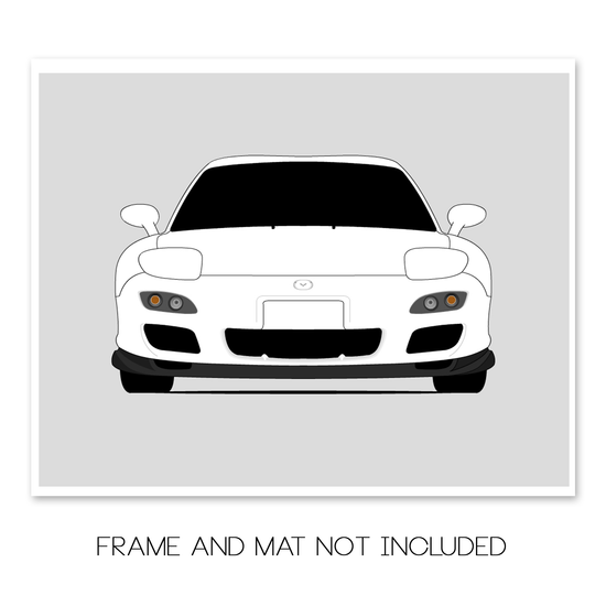 Mazda RX-7 FD Spirit R (1992-2002) Poster