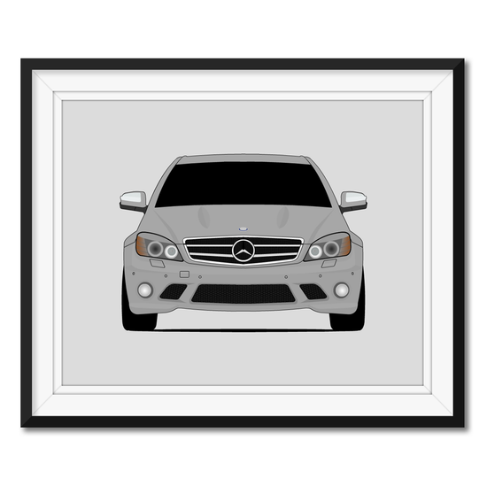 Mercedes-Benz C-Class C63 W204 AMG (2008-2011) Poster