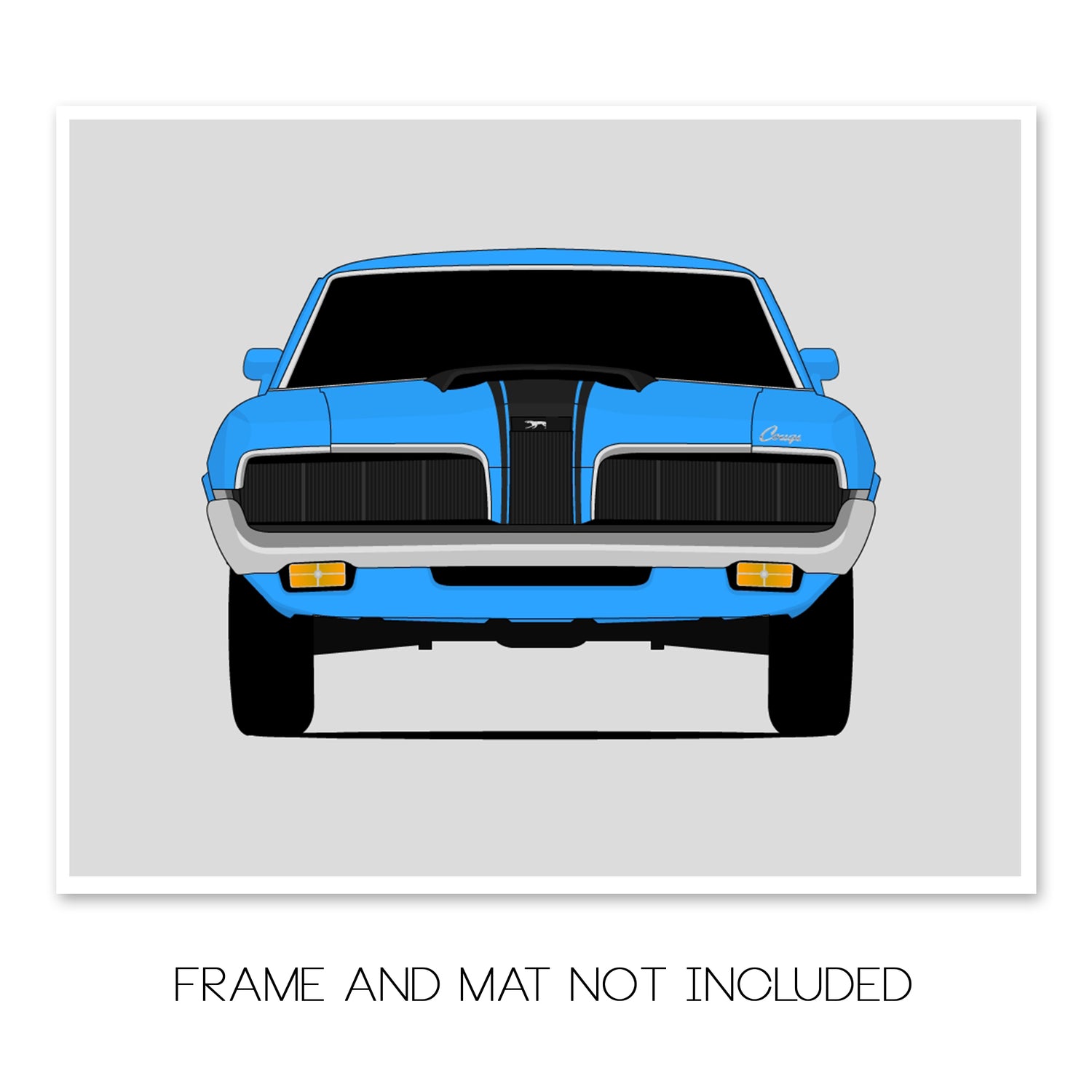 Mercury Cougar (1969-1970) 1st Generation Poster