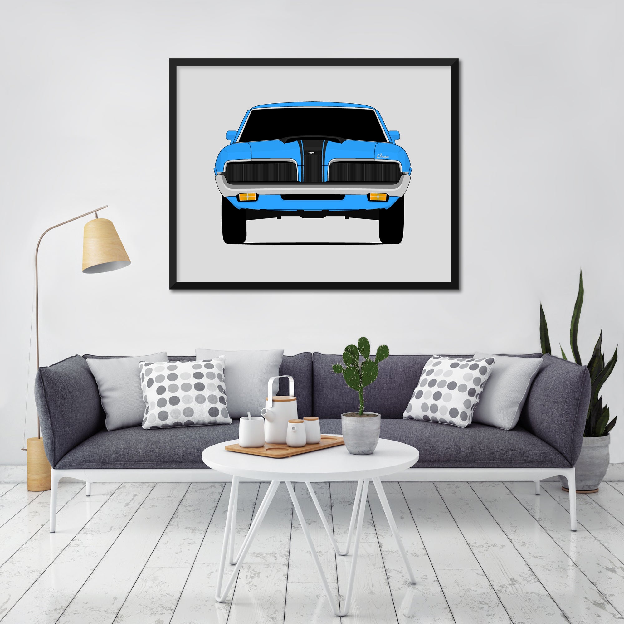 Mercury Cougar (1969-1970) 1st Generation Poster