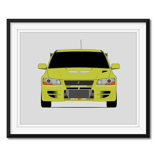 Mitsubishi Lancer Evolution VII CT9A (2001-2003) from the Fast and the Furious Poster