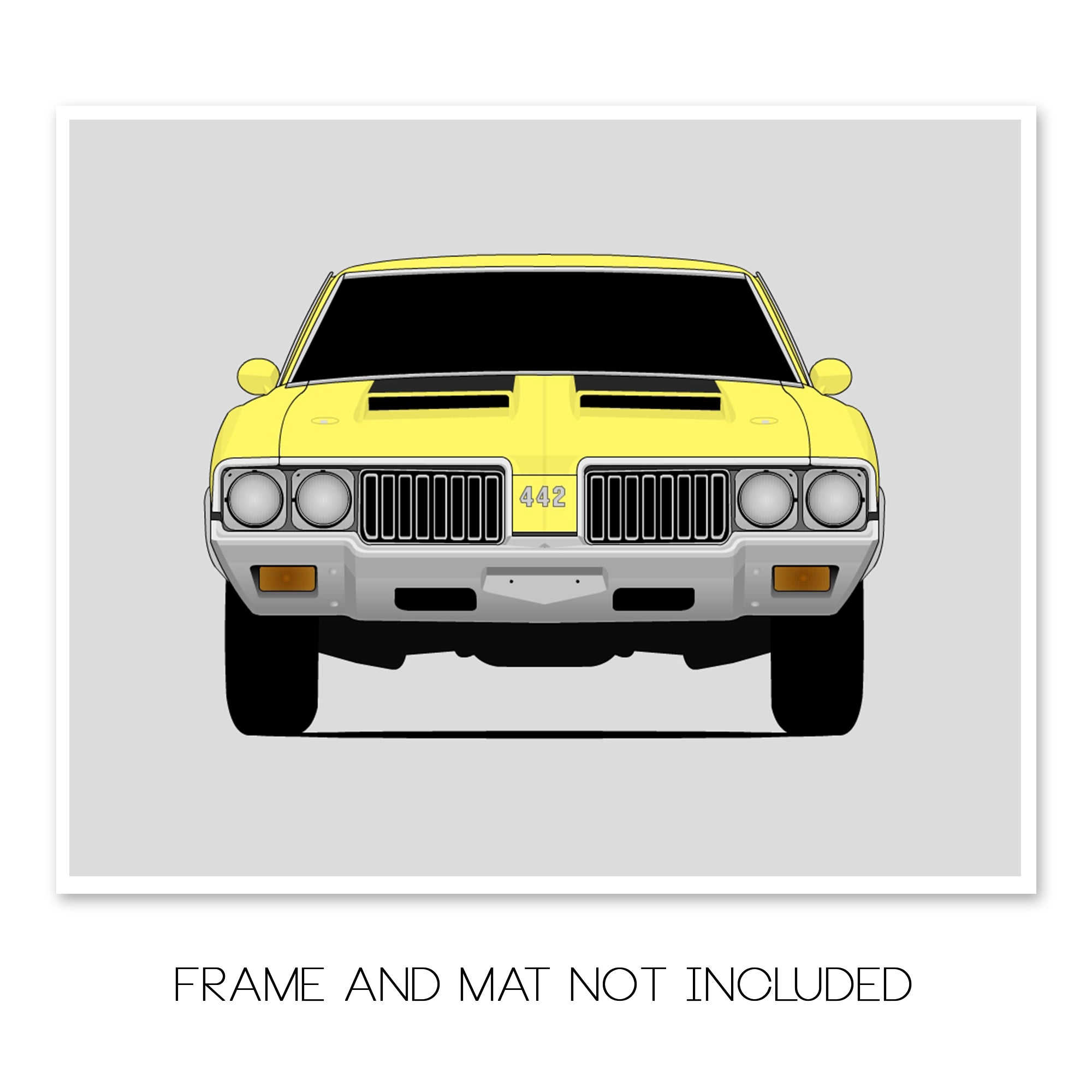Oldsmobile 442 W30 (1969-1972) Poster