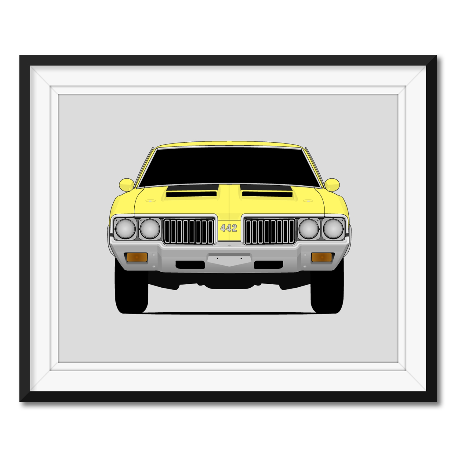 Oldsmobile 442 W30 (1969-1972) Poster