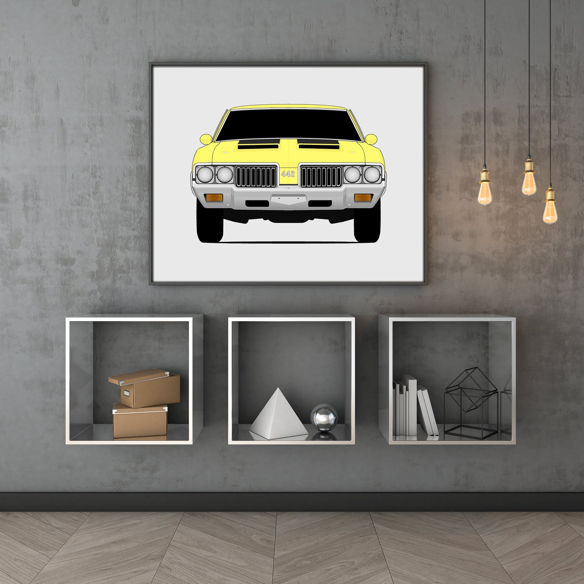 Oldsmobile 442 W30 (1969-1972) Poster