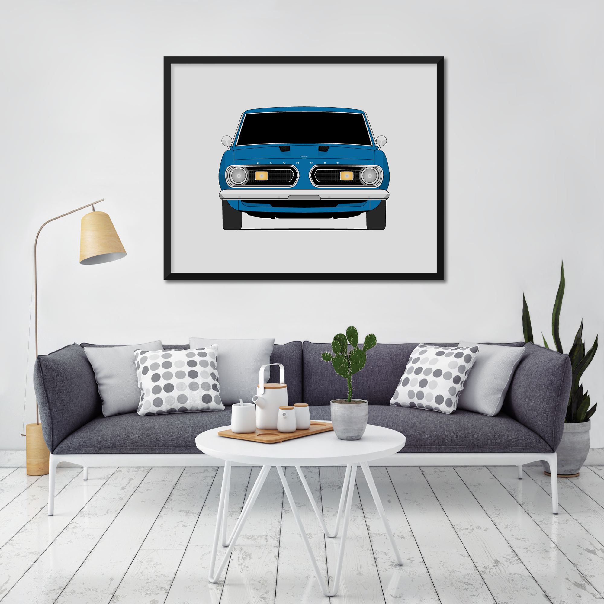 Plymouth Barracuda (1967-1969) Poster