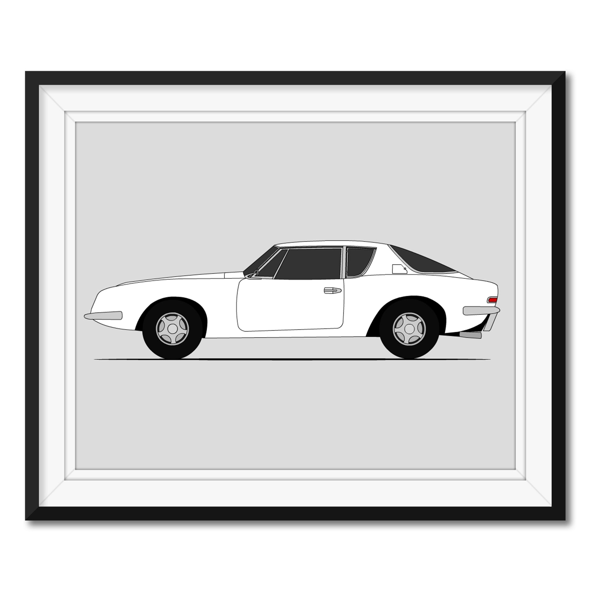 Studebaker Avanti (1963-1964) (Side Profile) Poster