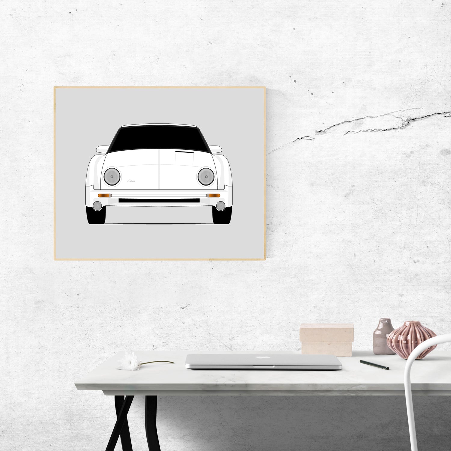 Studebaker Avanti AMC (2001-2004) Mustang Platform Poster
