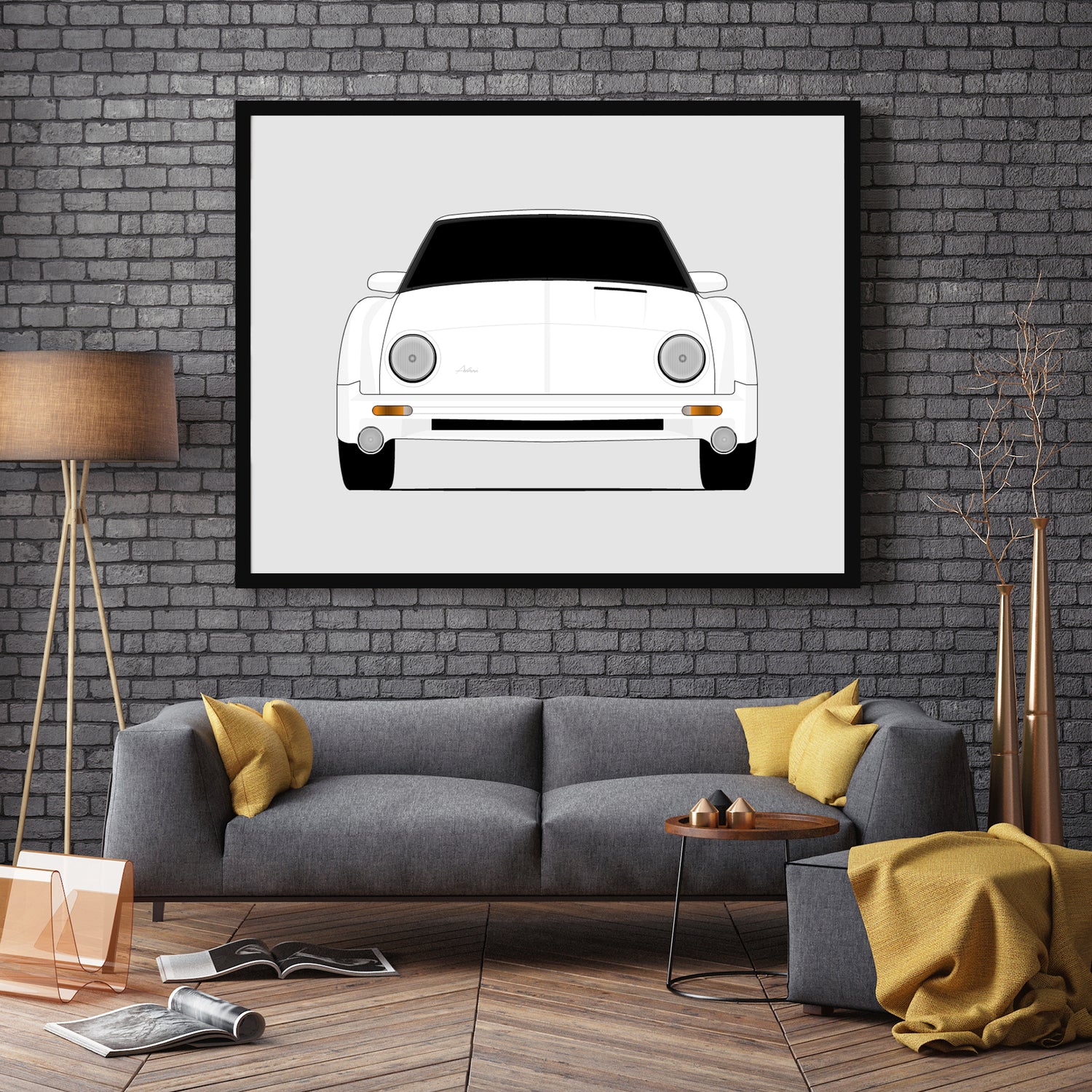 Studebaker Avanti AMC (2001-2004) Mustang Platform Poster