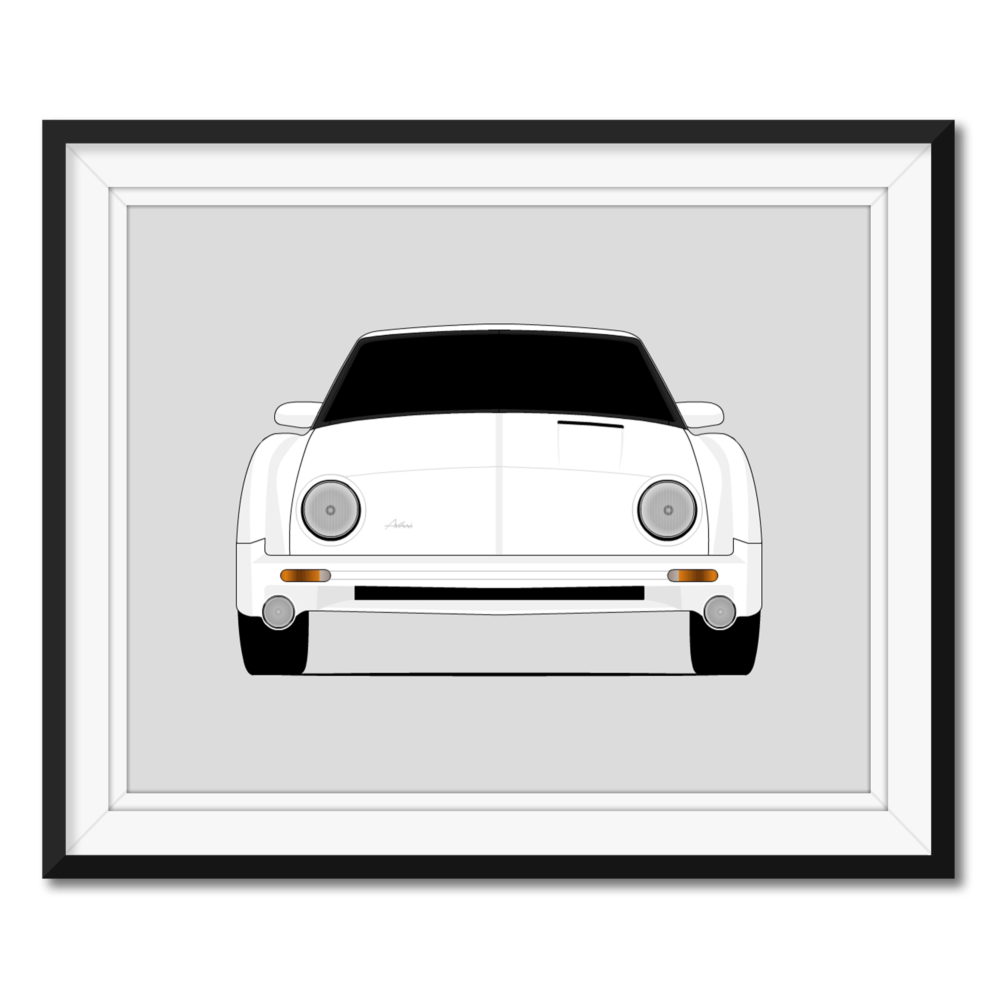Studebaker Avanti AMC (2001-2004) Mustang Platform Poster