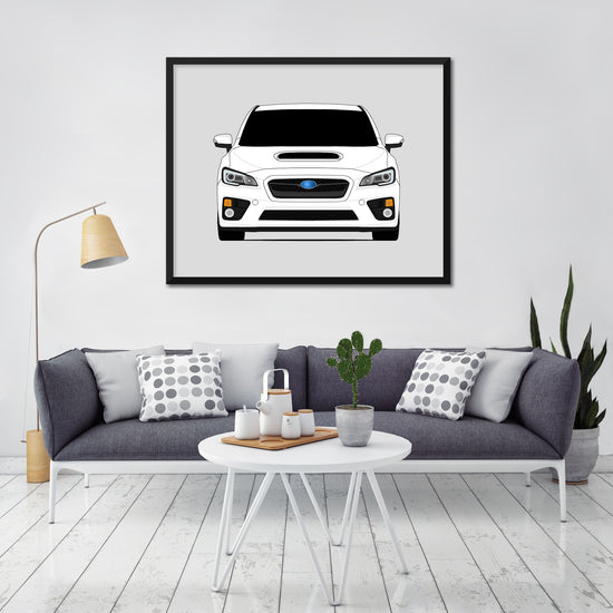 Subaru WRX G4 (2015-2017) 4th Generation Poster