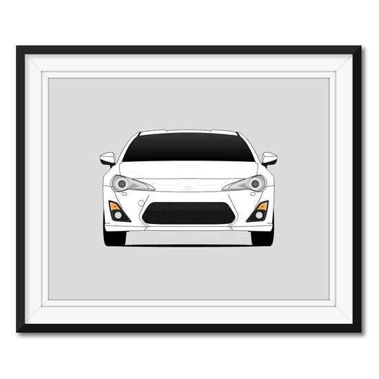 Toyota GT86 FT86 (2012-2016) Poster