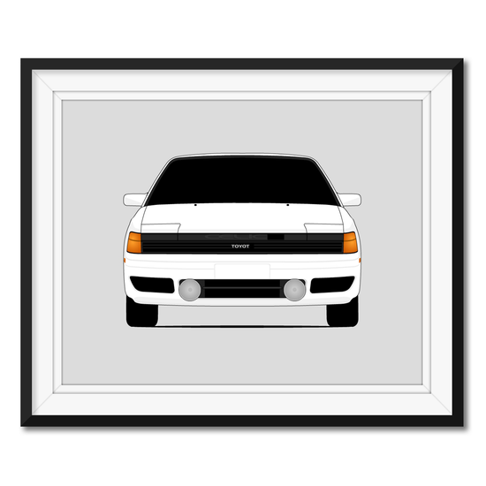 Toyota Celica T160 (1985-1989) 4th Generation Poster