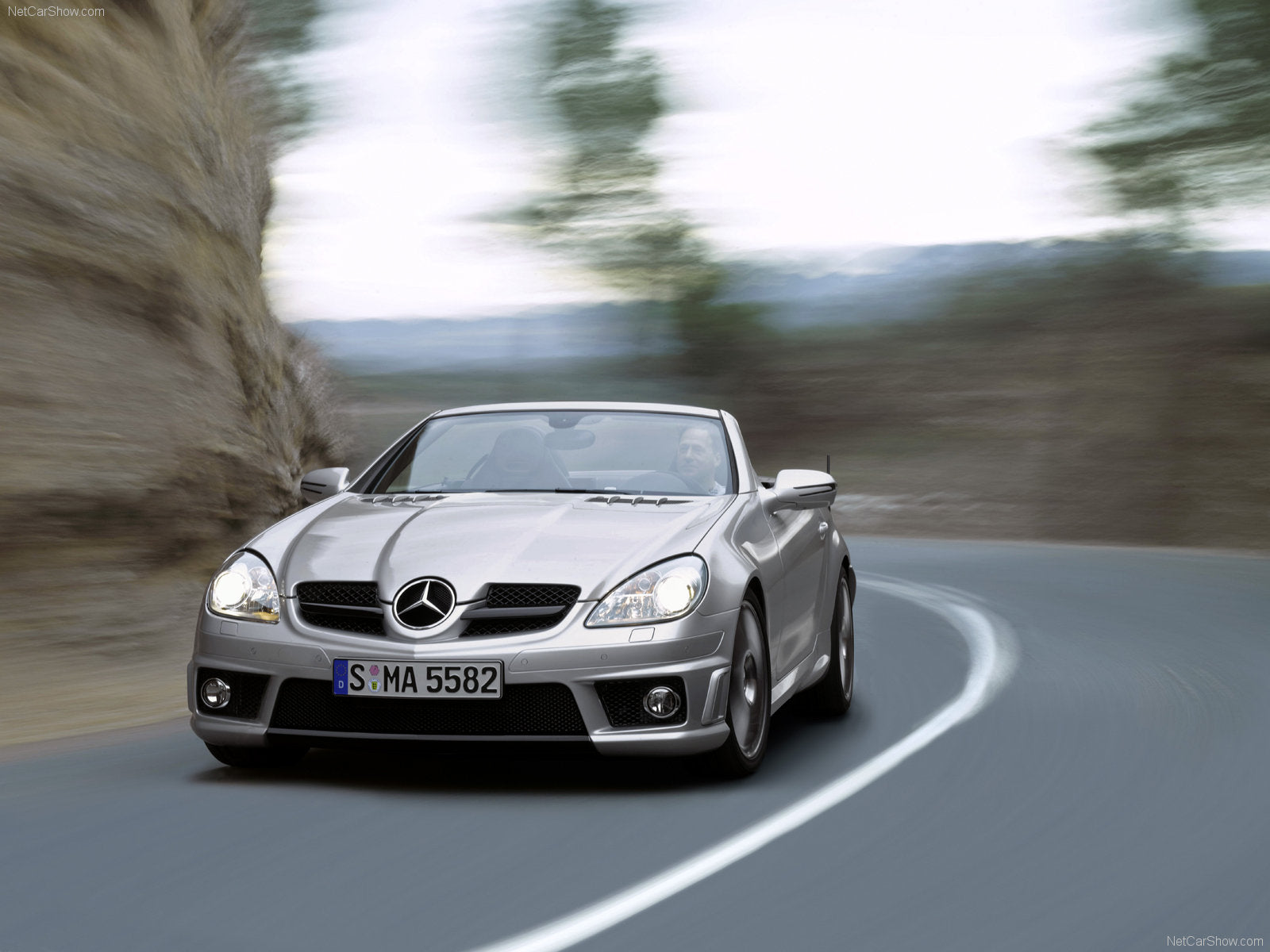 Mercedes-Benz SLK – Custom Car Posters