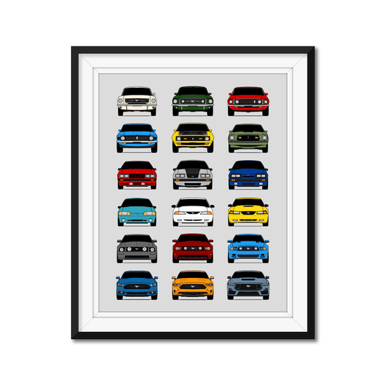 Ford (Shelby) – Custom Car Posters