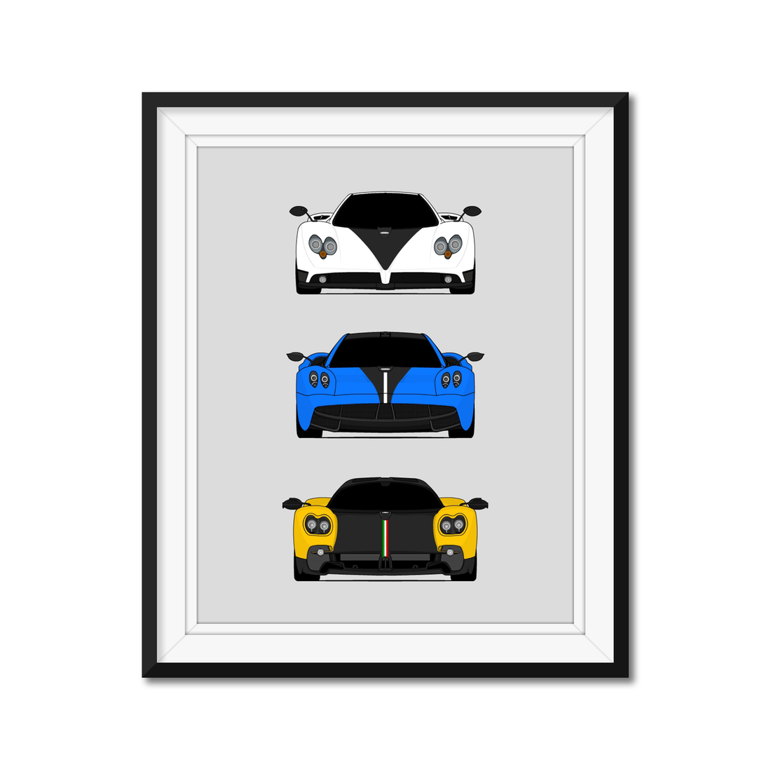 Pagani Zonda Huayra Generations