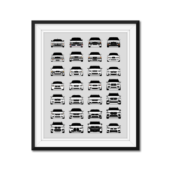 BMW M Car Complete Generations