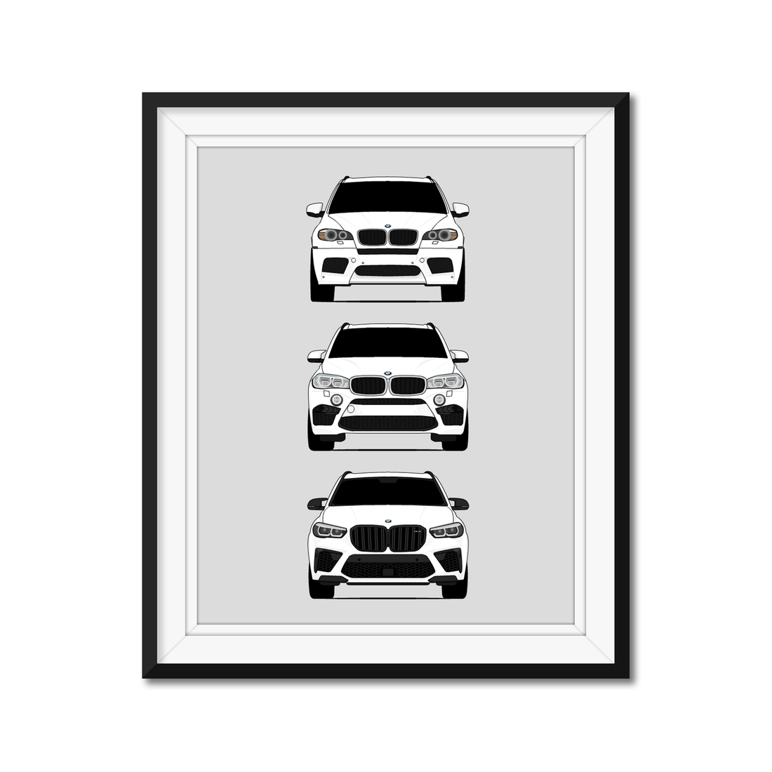 BMW X5M Generations