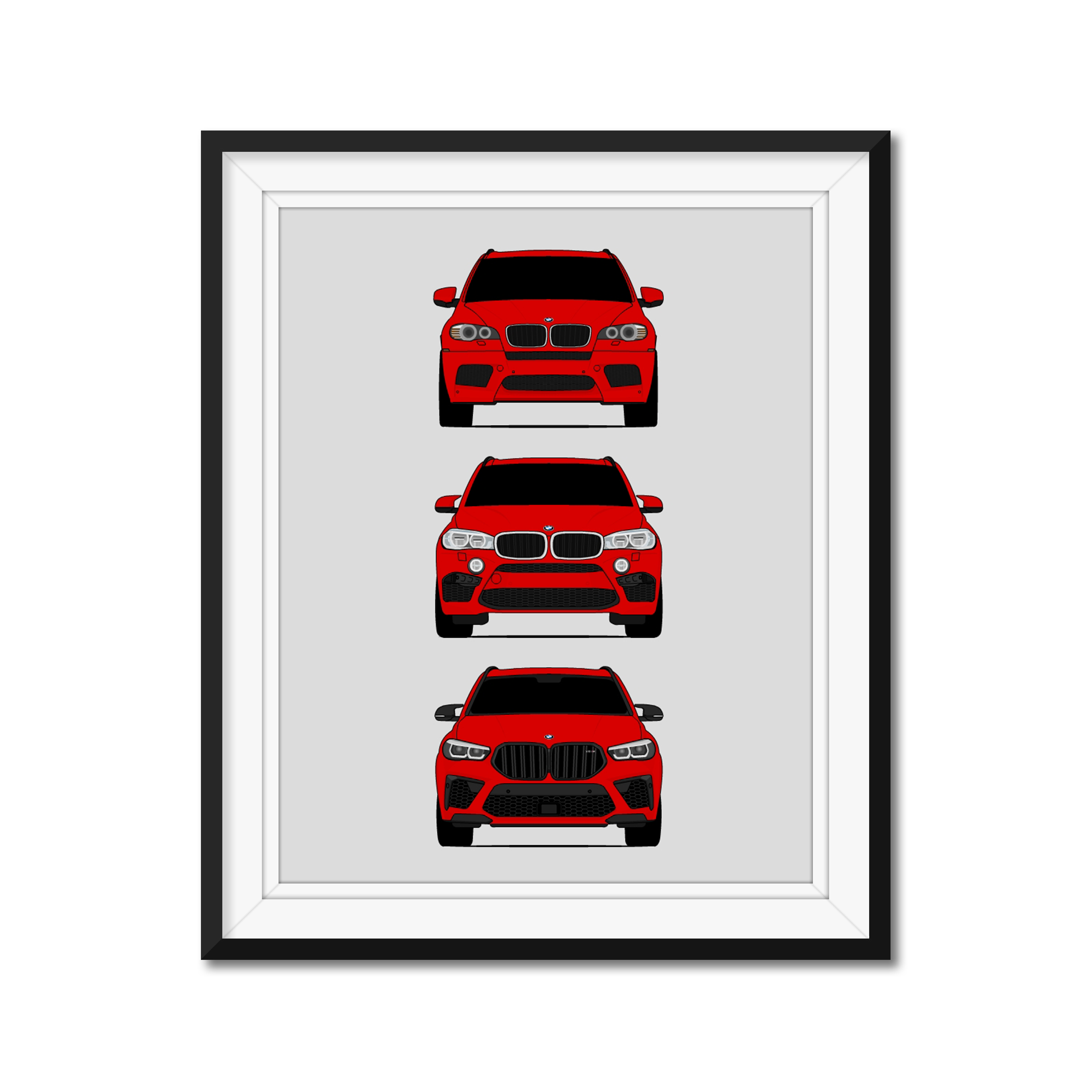 BMW X6M Generations