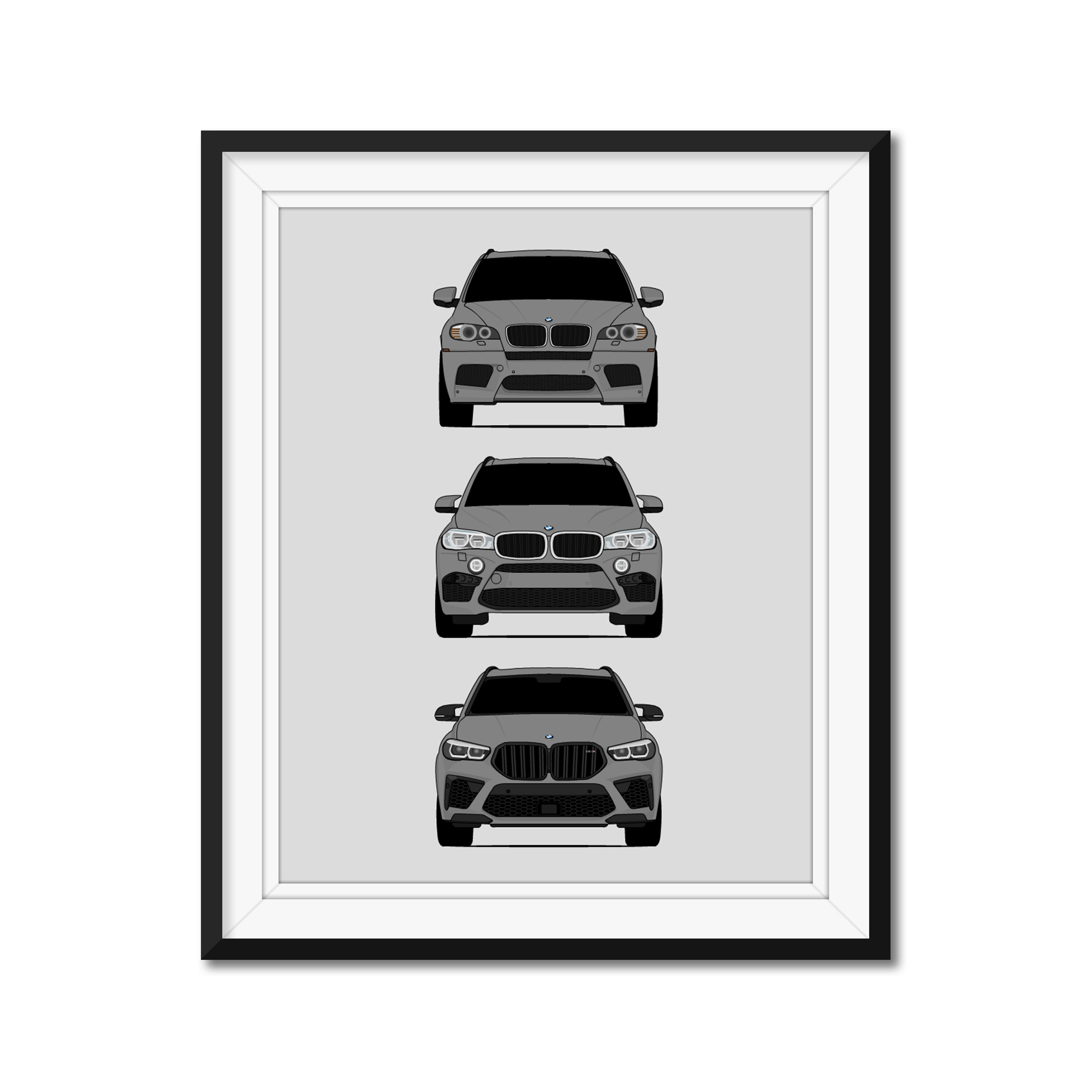 BMW X6M Generations