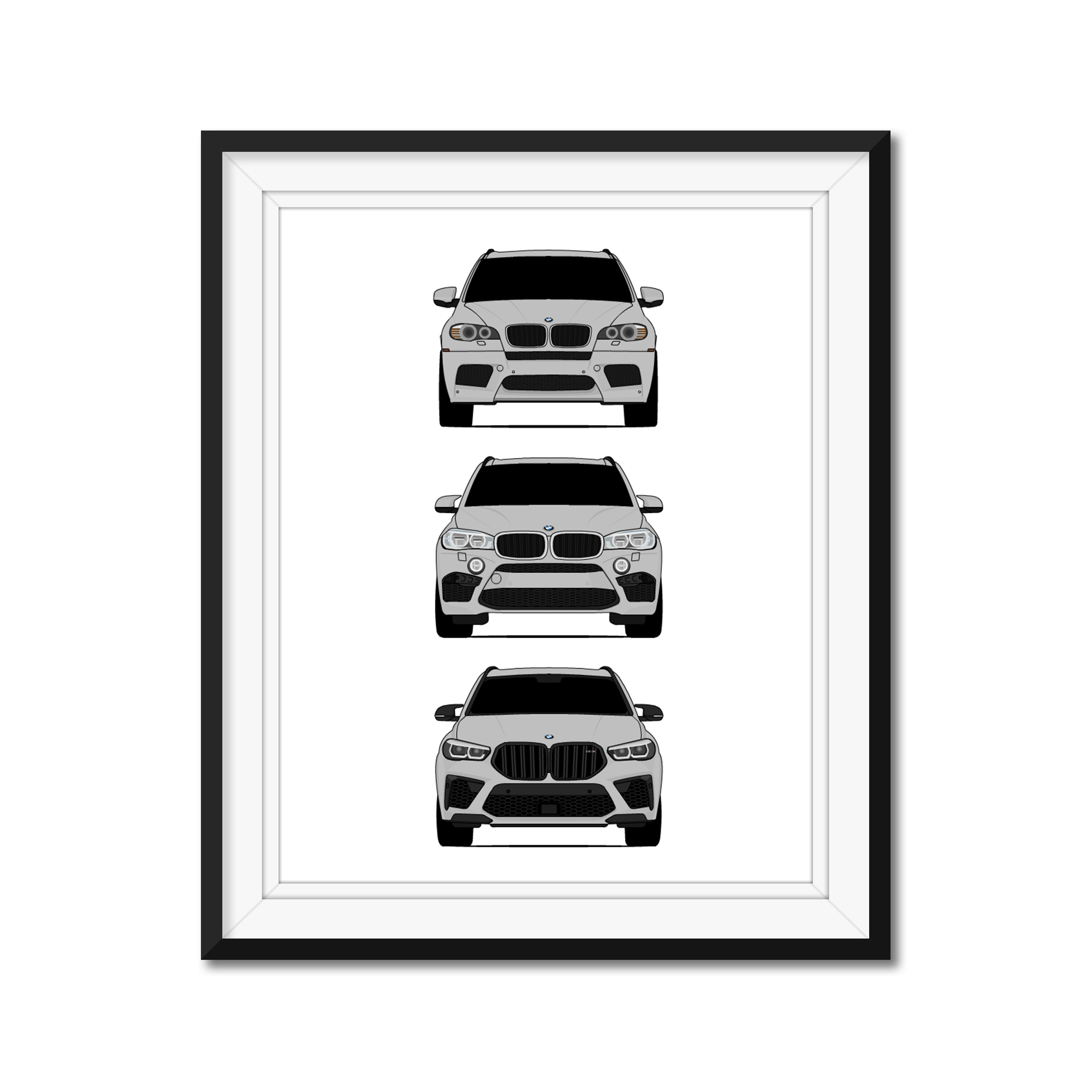 BMW X6M Generations