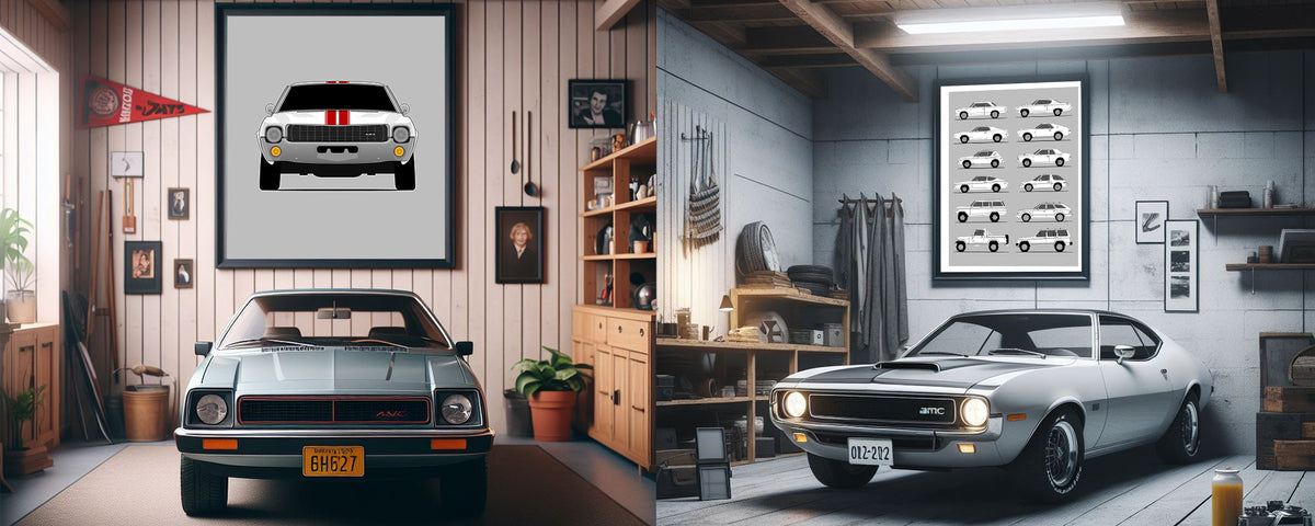 AMC – Custom Car Posters