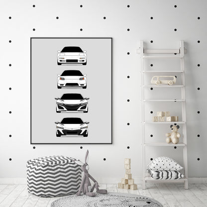 Customizable Version: Acura NSX Generations