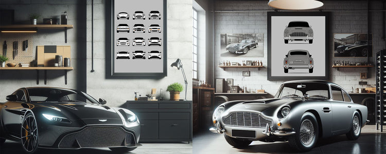 Aston Martin – Custom Car Posters