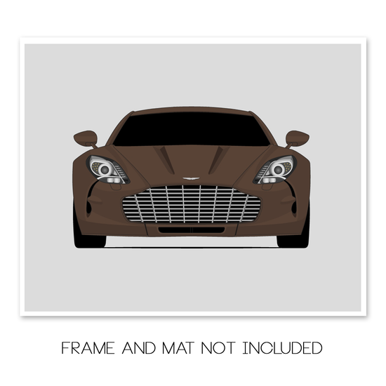 Aston Martin One 77 (2009-2012) Poster