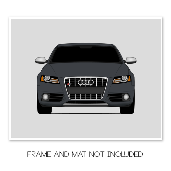 Audi S4 B8 (2009-2012) Poster