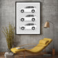 BMW X5 M Generations History and Evolution Poster (Side Profile)