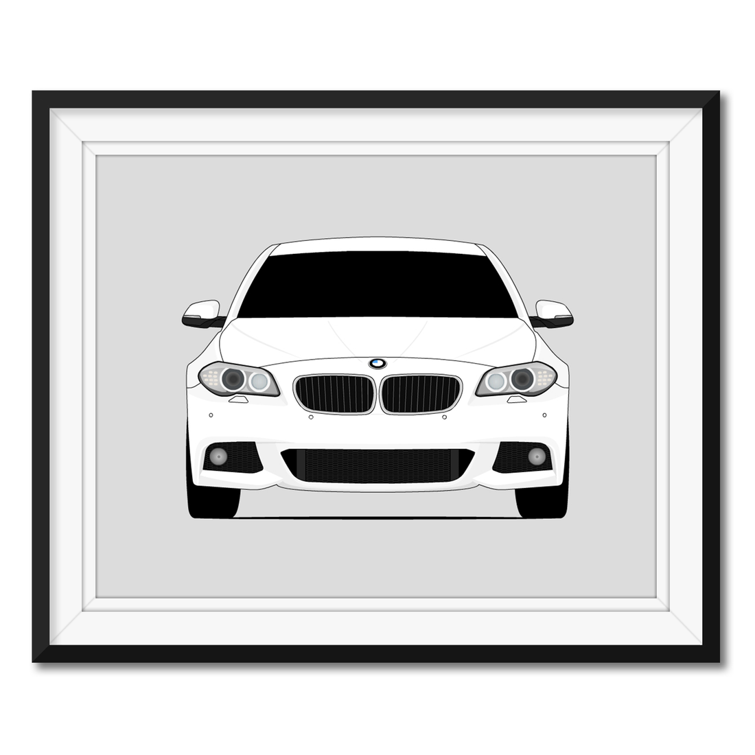 BMW 5 Series (2010-2013) F10 Poster