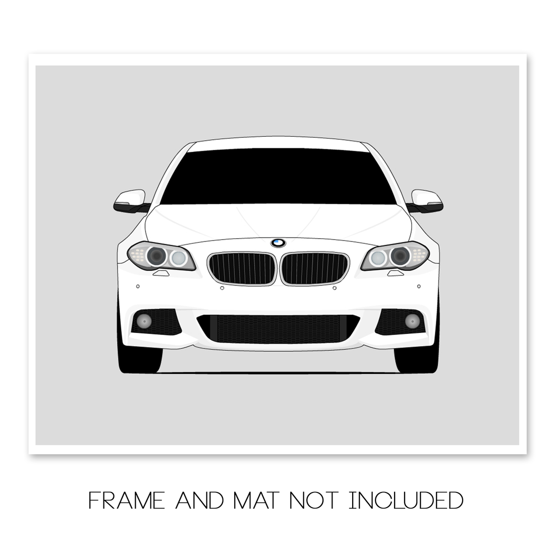 BMW 5 Series (2010-2013) F10 Poster