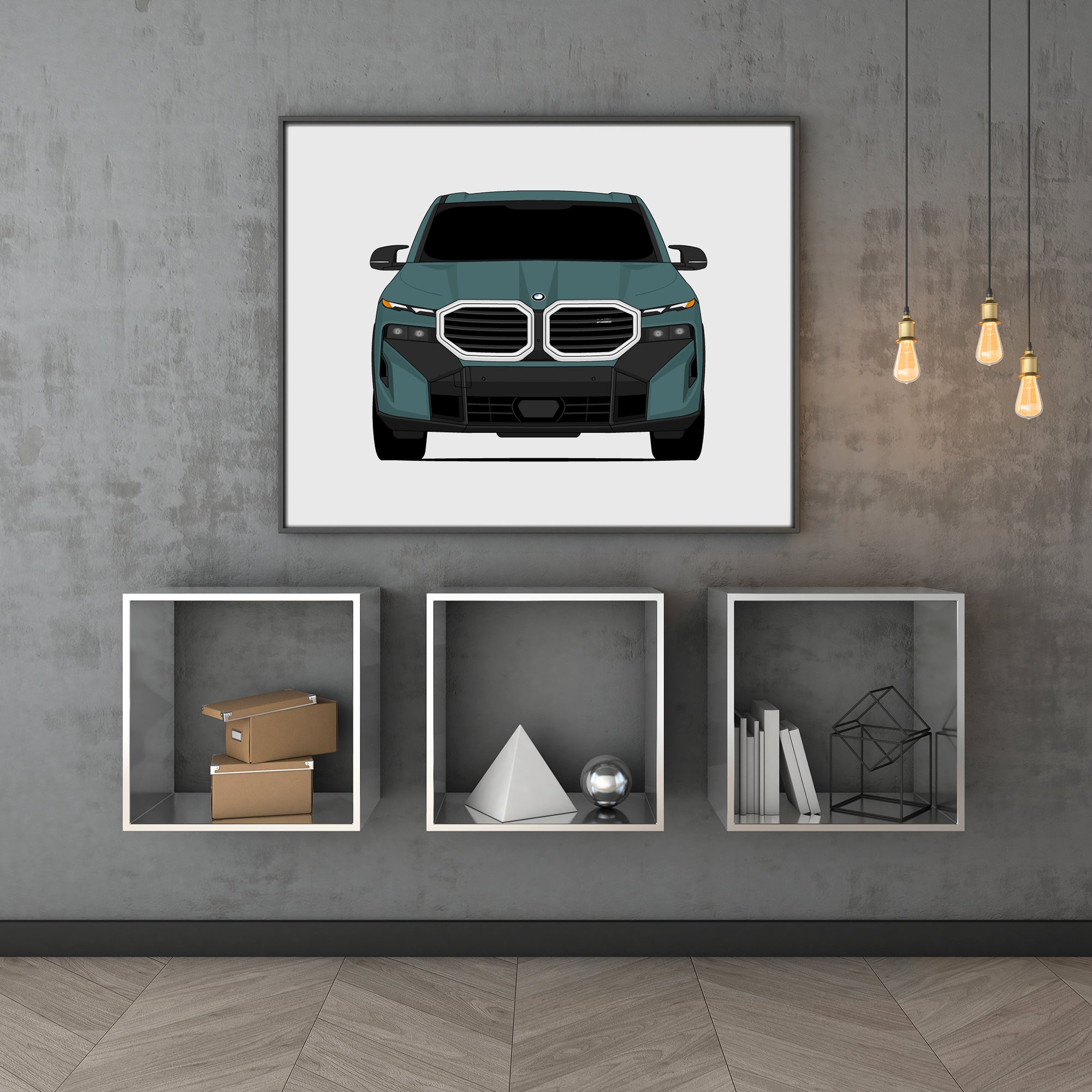 BMW XM (2023-Present) G09 Poster