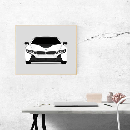 BMW i8 (2014-2020) Poster