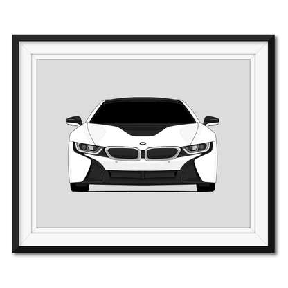 BMW i8 (2014-2020) Poster