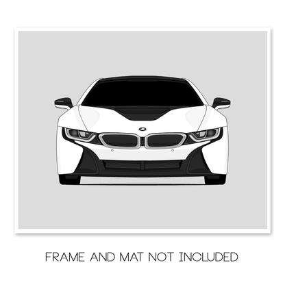 BMW i8 (2014-2020) Poster