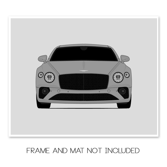 Bentley Continental GT (2018-Present) Poster