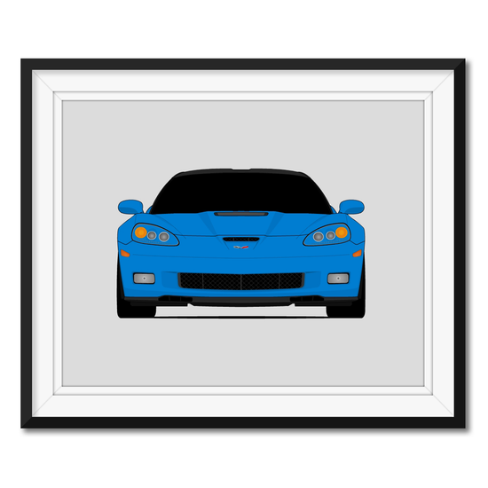 Chevy Corvette ZR1 (2009-2013) C6 Poster
