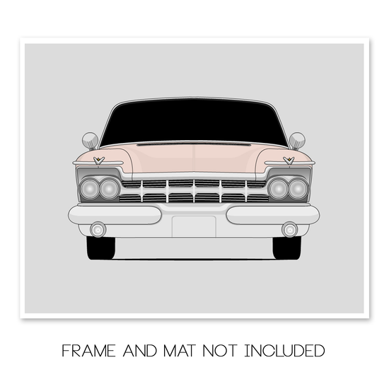 Chrysler Imperial Crown (1959) Convertible Poster