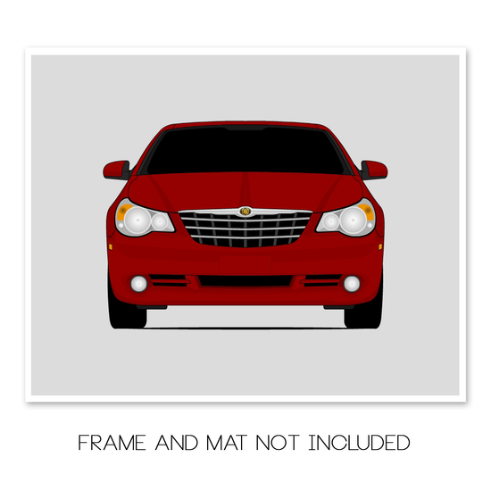 Chrysler Sebring (2008-2010) Convertible 3rd Generation Poster