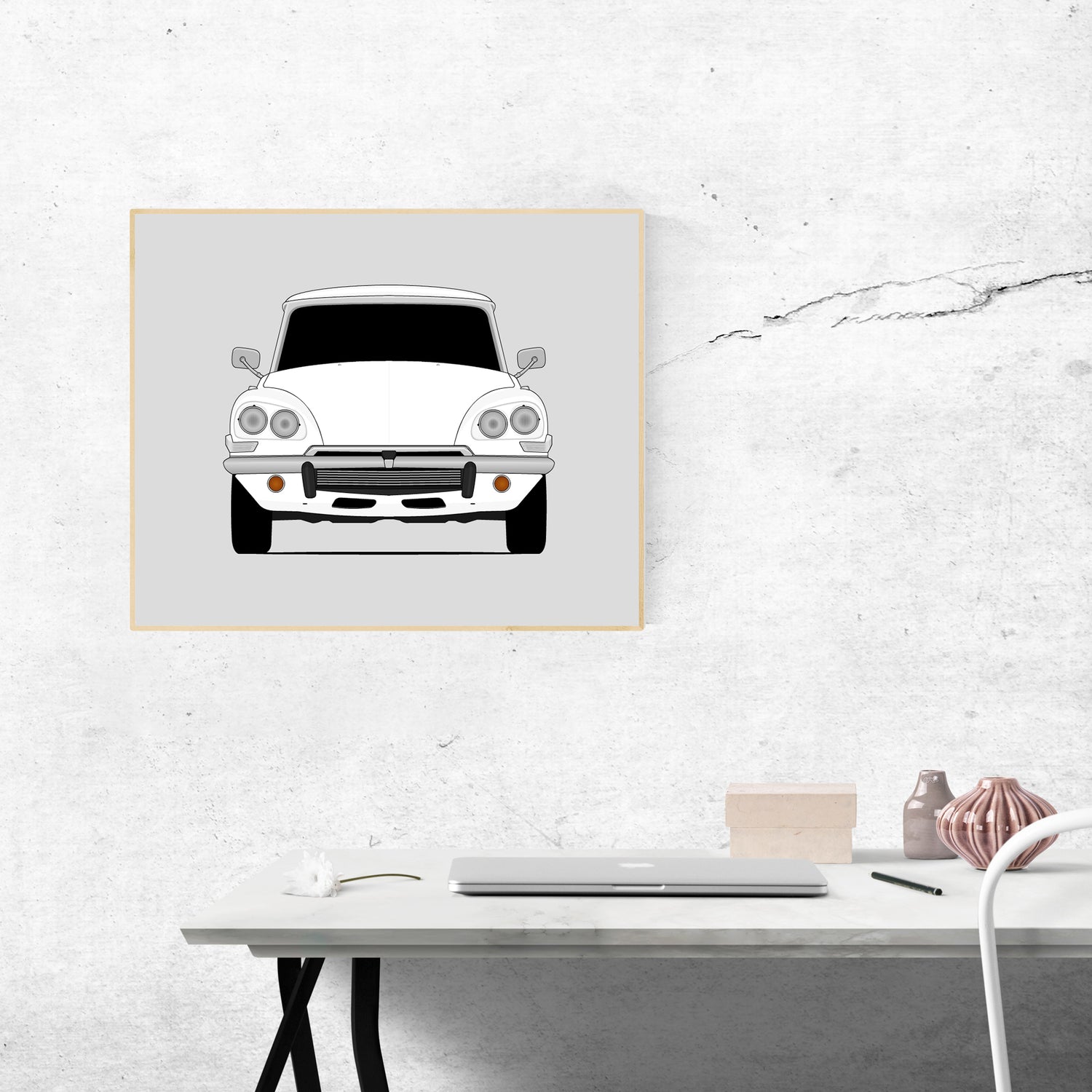 Citroen DS (1968-1975) Poster