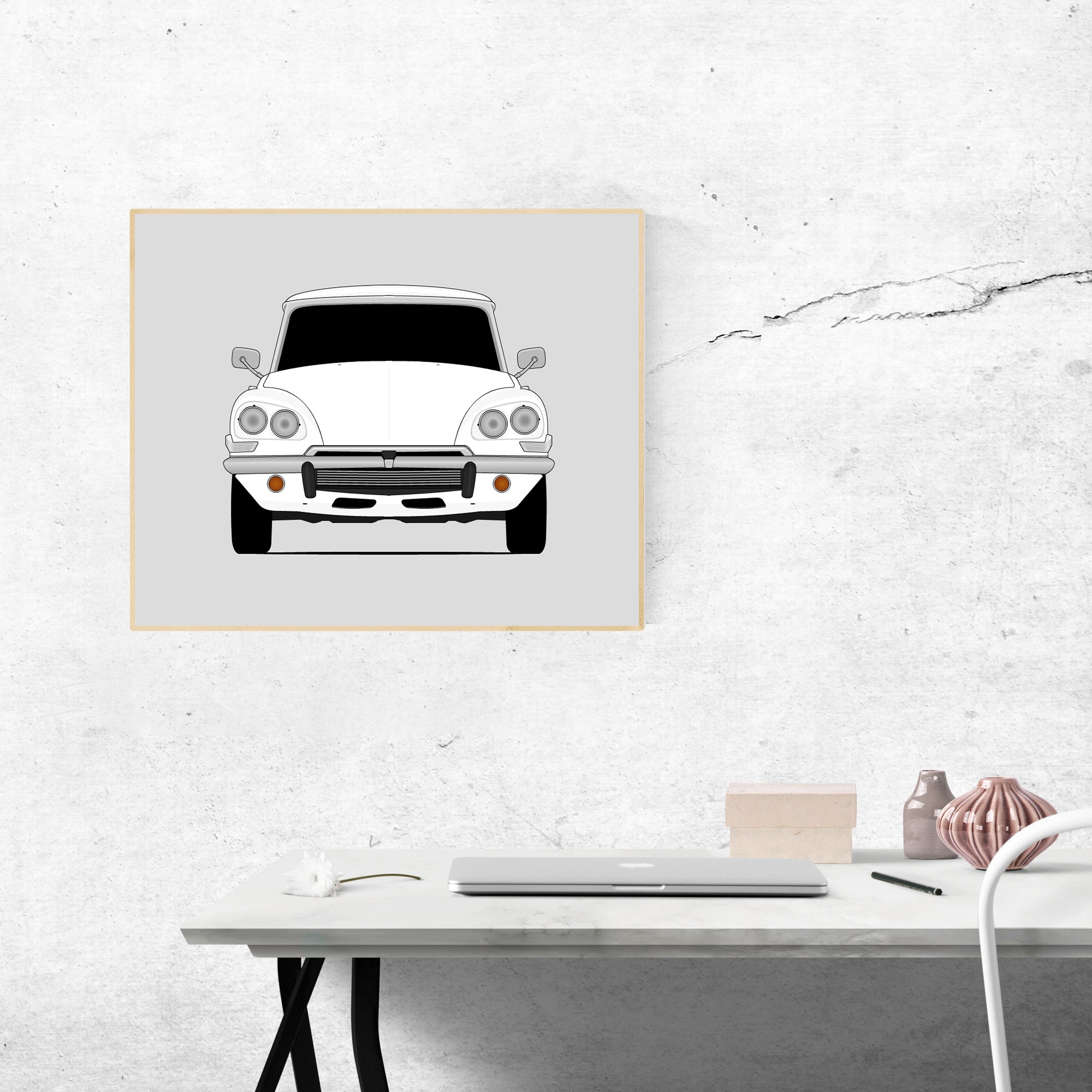 Citroen DS (1968-1975) Poster