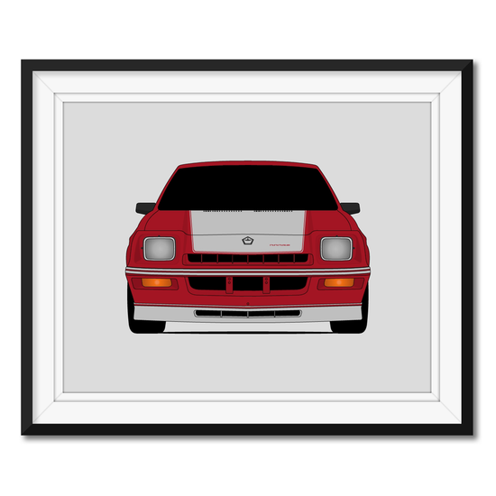 Dodge Charger Shelby (1982-1987) 5th GEN Poster