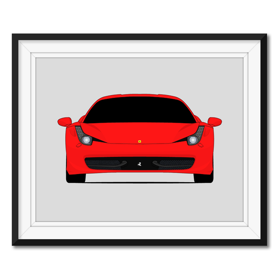 Ferrari 458 Italia Speciale (Spider) (2010-2015) Poster