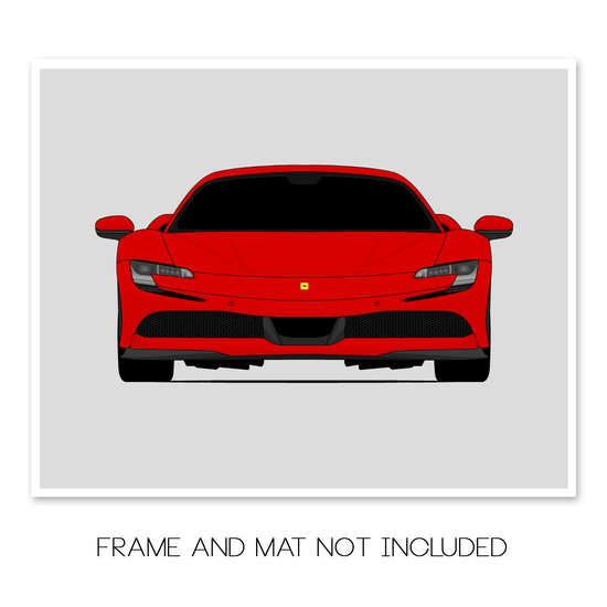 Ferrari SF90 (2019-Present) Poster