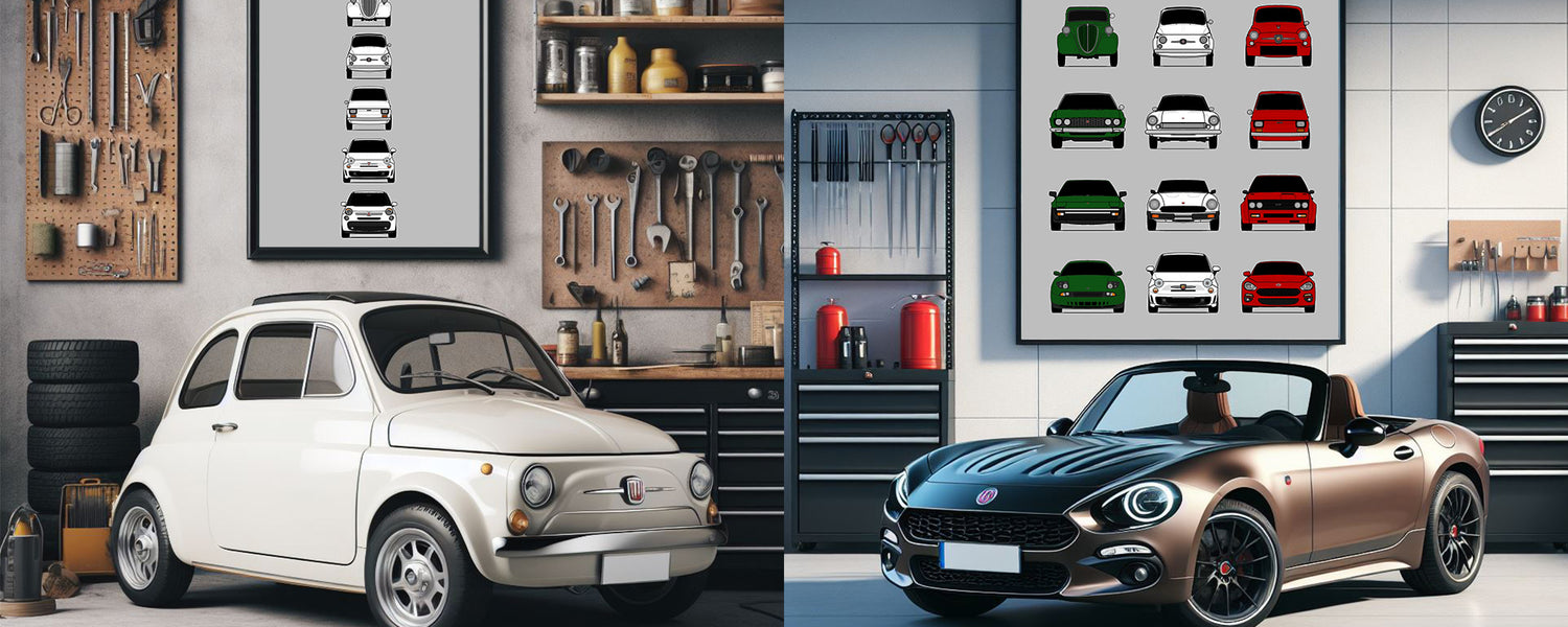 Fiat – Custom Car Posters