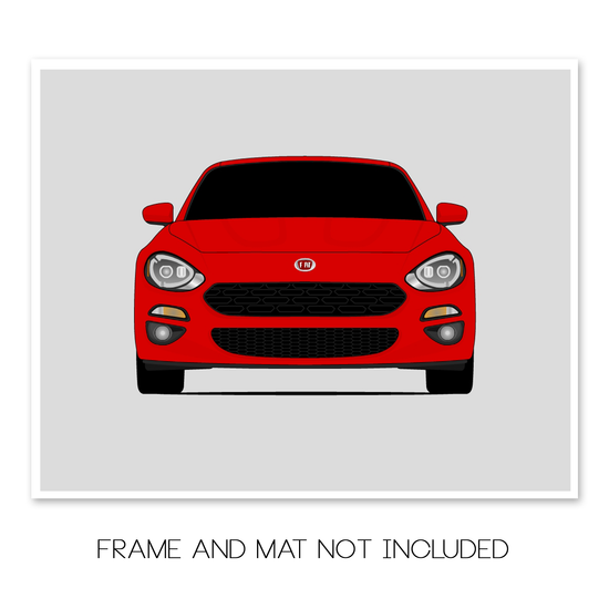 Fiat 124 Spider (2017-2020) Poster