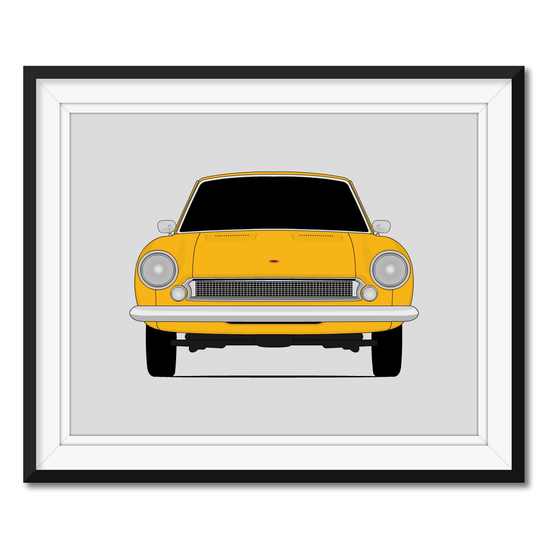 Fiat 124 Sport coupe (1967-1975) Poster
