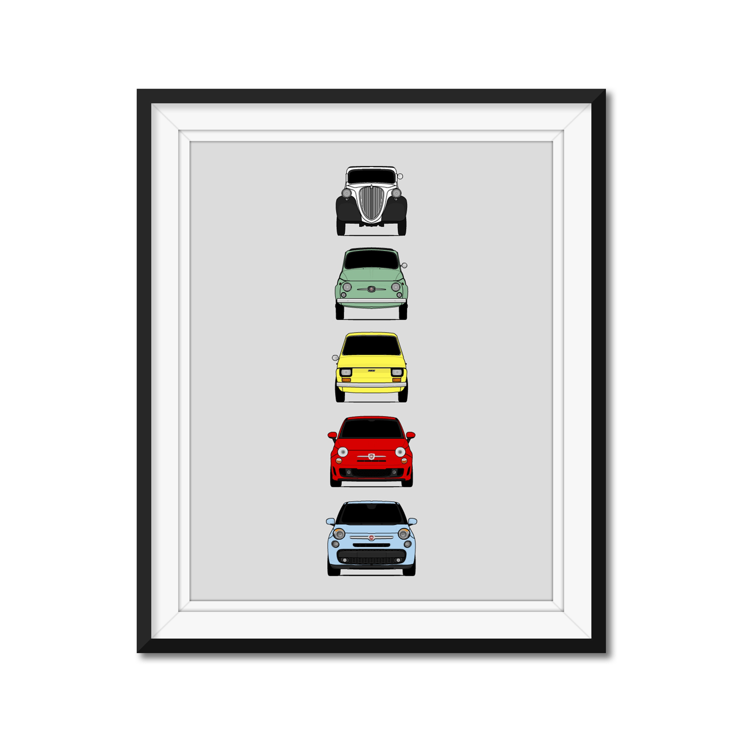 Fiat 500 Generations