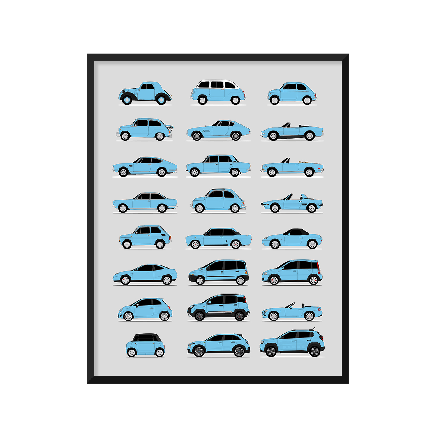 Fiat Generations (Side Profile)